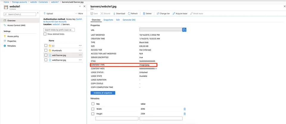 Recursively Set Blob Content Types on Azure Storage Using PowerShell Set Blob Content Types on Azure Storage Using PowerShell